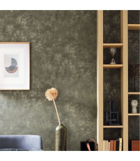 Papier peint Uni STONE KAKI - Collection Stone 2 - Réf. STND80837544