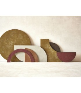 Papier peint Uni STONE CALCAIRE - Collection Stone 2 - Réf. STND80839101