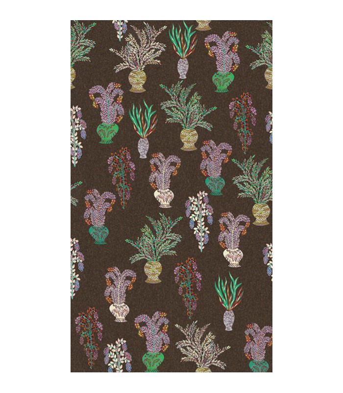 Papier Peint BOUQUET  UMBER DGJOY1032 260 - Collection JOY - MASUREEL - REF. DGJOY1032 260