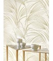 Papier peint SAMARRA VERT AMANDE - Collection Babylone - CASADECO - Ref. BBLN89726028