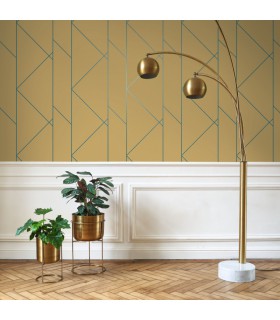 Papier peint PURE CARAMEL - Collection Alchimie - CASADECO - Ref. ALMI89902967