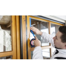 Ruban adhésif de masquage bleu extérieur WASHI 50m