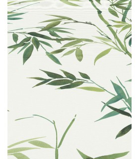 Papier peint Erismann, Collection Martinique - Intissé grainé, Décor : BAMBOU TON MARRON