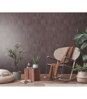 Papier peint Erismann, Collection Martinique - Intissé grainé, Décor : OXIDIZED HAVANE