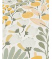 Papier peint Erismann - La Terrasse floral jaune - 1051807