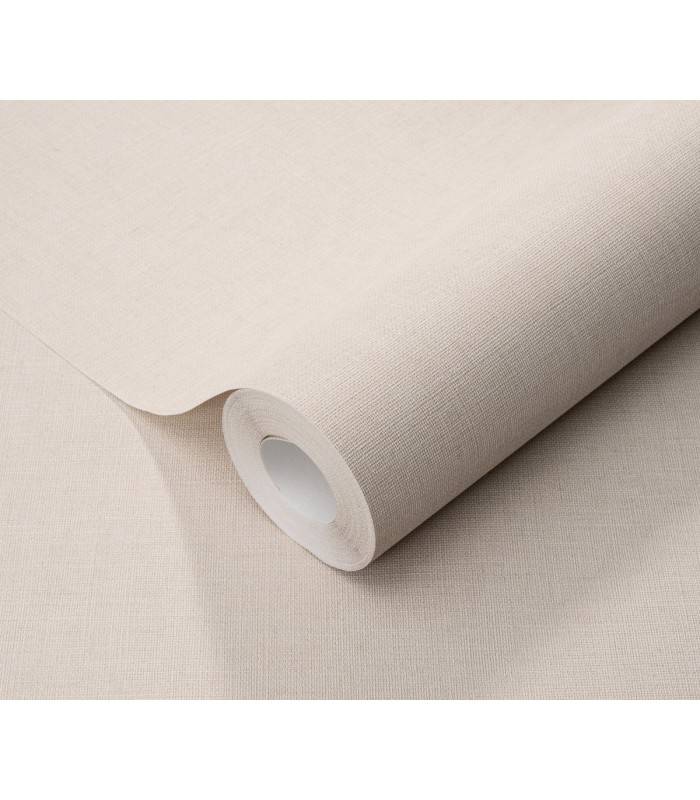 Papier peint Erismann - La Terrasse uni effet textile beige - 1026214