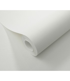 Papier peint Erismann - La Terrasse uni effet textile blanc écru - 1026225