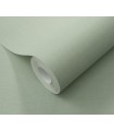 Papier peint Erismann - La Terrasse uni effet textile vert clair - 1026235