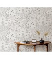 Papier peint Erismann - La Terrasse floral gris - 1051810
