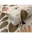 Papier peint Erismann - La Terrasse floral terracotta -1051811