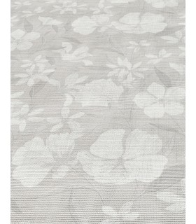 Papier peint Erismann - La Terrasse floral - Gris clair - 1051910