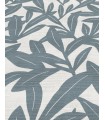 Papier peint Erismann - La Terrasse feuillage bleu gris - 1052108