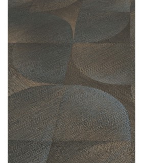 Papier peint Erismann, Collection Martinique - Intissé grainé, Décor : HARMONY MARRON