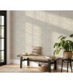 Papier peint Erismann - La Terrasse floral - beige et blanc -1051932