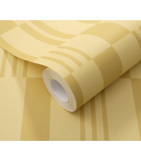Papier peint Erismann - La Terrasse géométrique - jaune - 1052003