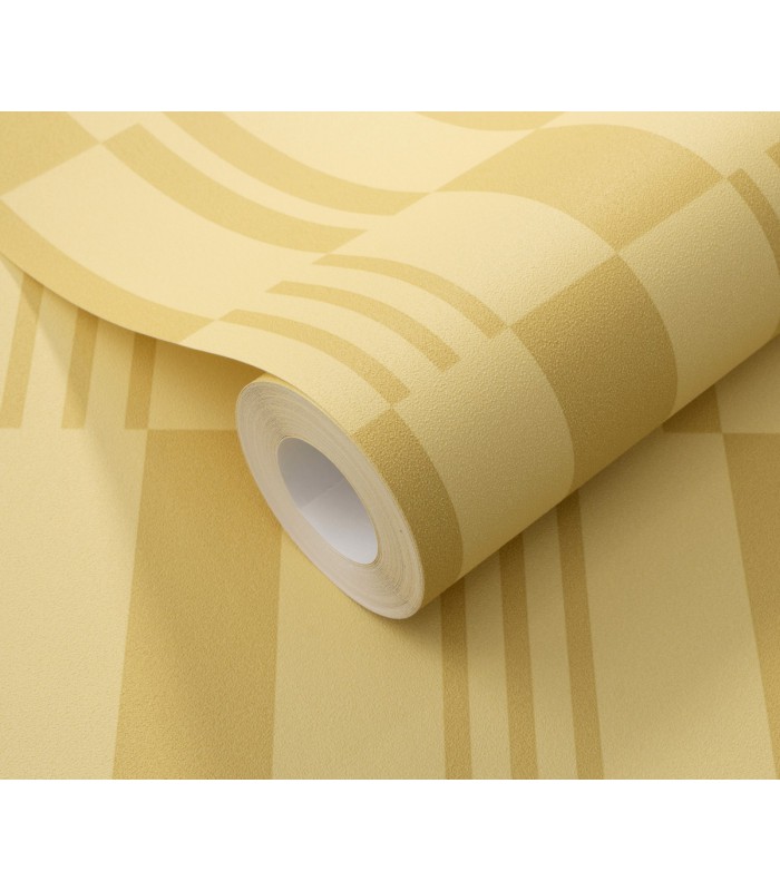Papier peint Erismann - La Terrasse géométrique - jaune - 1052003
