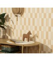 Papier peint Erismann - La Terrasse géométrique - beige écru - 1052004