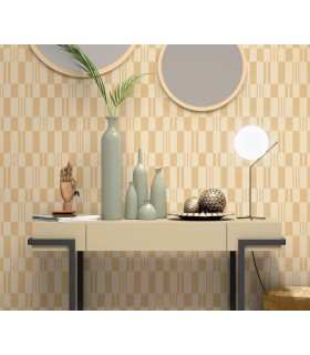 Papier peint Erismann - La Terrasse géométrique - beige écru - 1052004