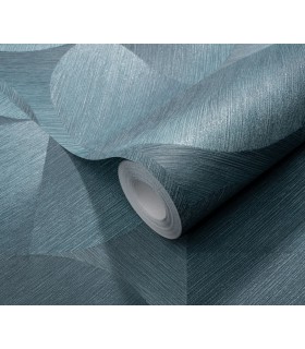 Papier peint Erismann, Collection Martinique - Intissé grainé, Décor : HARMONY BLEU