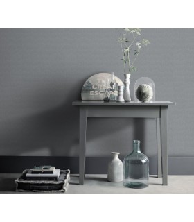 Papier peint Erismann, Collection Martinique - Intissé grainé, Décor : PASSION GRIS FONCE