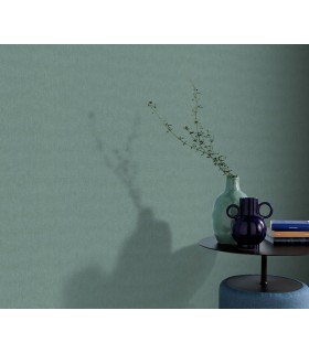 Papier peint Erismann, Collection Martinique - Intissé grainé, Décor : PASSION VERT CELADON