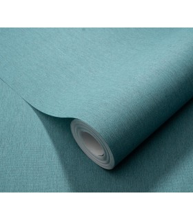 Papier peint Erismann, Collection Martinique - Intissé grainé, Décor : PASSION BLEU TURQUOISE