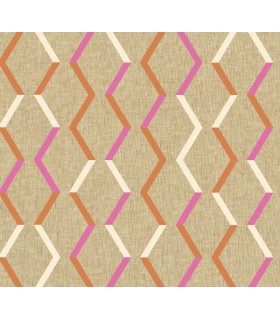 Papier Peint ZIGZAG PUNCH JOY004 - Collection JOY - MASUREEL - REF. JOY004