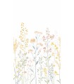 Papier peint Erismann - La Terrasse floral - Fleurs jaune - 220540101