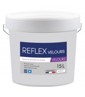 Krome Reflex Velours – Peinture Acrylique Murs et Plafonds – Intérieur - 15 L Krome Reflex Velours – Peinture Acrylique Murs et Plafonds – Intérieur - 15 L