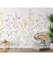 Papier peint Erismann - La Terrasse floral - Fleurs jaune - 220540101