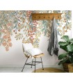 Papier peint Erismann - La Terrasse floral - Décor Floral panoramique - 220530101