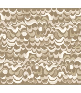 Papier Peint CHEVIOT IVORY DGRHA1012 300 - Collection RHAPSODY - MASUREEL - REF. DGRHA1012 300