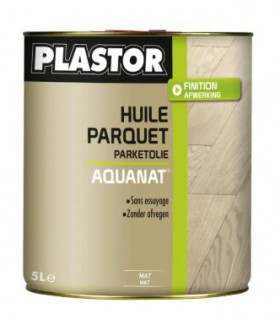 Plastor Huile Parquet Sans Essuyage Aquanat Finition Mate
