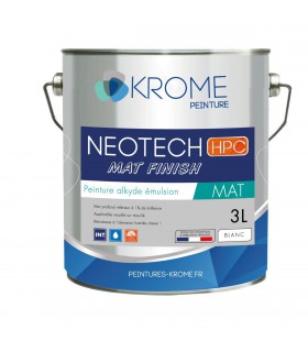 Krome Neotech Mat Finish Peinture Mate Sans Reprise Finition Murs et Plafonds