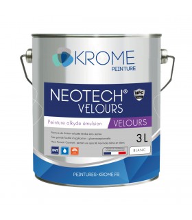 Krome Neotech Velours Peinture Murs et Plafonds Intérieurs