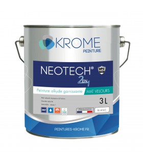 Krome Neotech Mat Velours Peinture Impression et Finition Murs et Plafonds - Intérieur