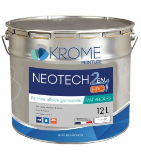 Krome Neotech Mat Velours Peinture Impression et Finition Murs et Plafonds - Intérieur