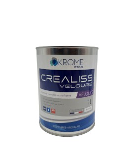 Krome Crealiss Velours – Peinture Opacifiante Acrylique pour Murs – Intérieur Krome Crealiss Velours – Peinture Opacifiante Acrylique pour Murs – Intérieur