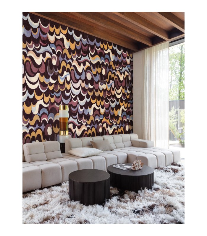 Papier Peint CHEVIOT NOCTURNE DGRHA1033 260 - Collection RHAPSODY - MASUREEL - REF. DGRHA1033 260