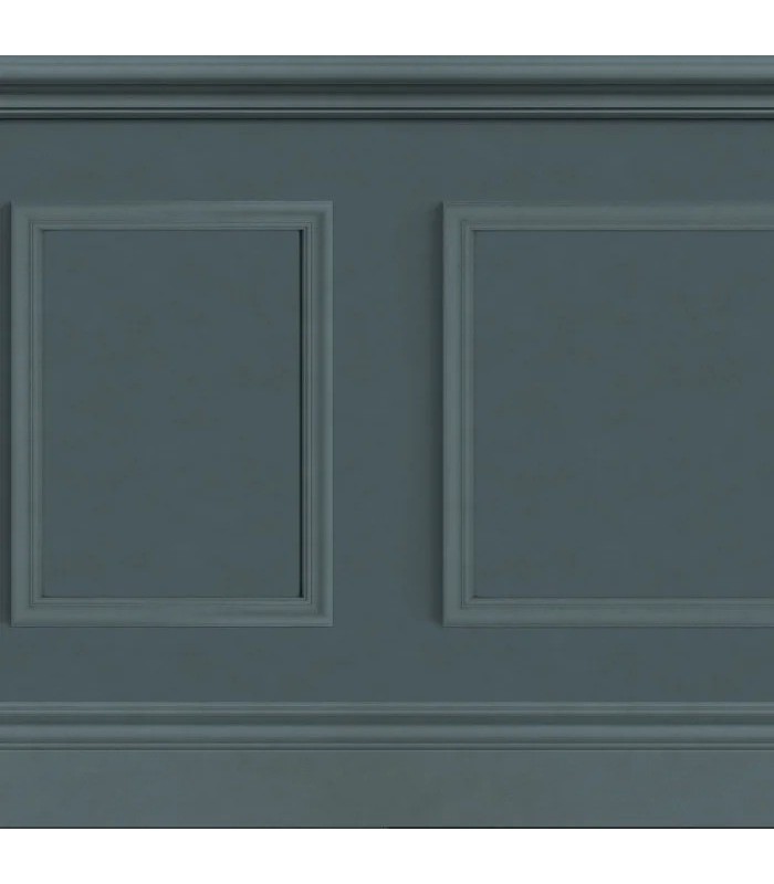 Panoramique LE PETIT SALON BLEU PETROLE - Collection WONDERWALLS 2 - CASADECO - Réf. WDWD200456833