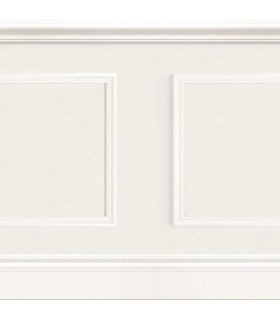 Panoramique LA BIBLIOTHEQUE BLANC POLAIRE - Collection WONDERWALLS 2 - CASADECO - Réf. WDWD200460255