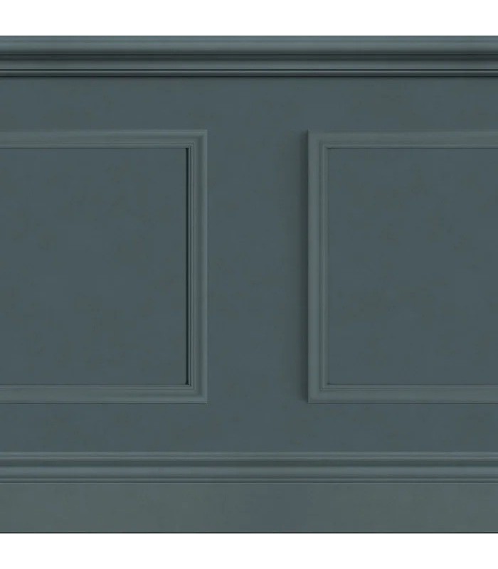 Panoramique LA BIBLIOTHEQUE BLEU PETROLE - Collection WONDERWALLS 2 - CASADECO - Réf. WDWD200466937