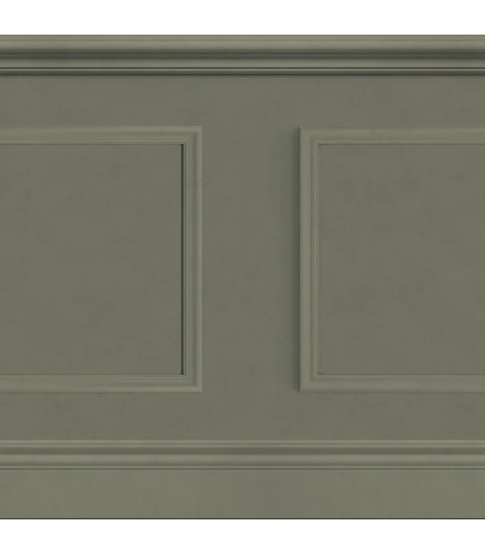 Panoramique LA BIBLIOTHEQUE KAKI - Collection WONDERWALLS 2 - CASADECO - Réf. WDWD200467540