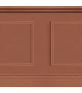 Panoramique LA BIBLIOTHEQUE TERRE DE SIENNE - Collection WONDERWALLS 2 - CASADECO - Réf. WDWD200468410