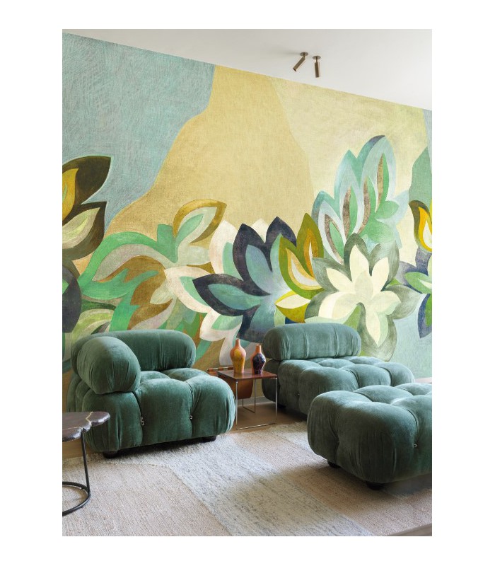 Papier Peint SOMERSET OASIS DGRHA2012 260 - Collection RHAPSODY - MASUREEL - REF. DGRHA2012 260