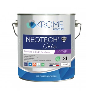 Krome Neotech Soie HPC Peinture de finition Alkyde - Intérieur Krome Neotech Soie HPC Peinture de finition Alkyde - Intérieur