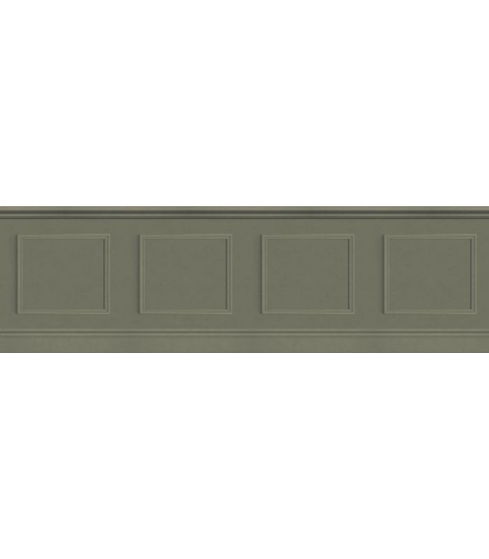 Panoramique LA BIBLIOTHEQUE KAKI - Collection WONDERWALLS 2 - CASADECO - Réf. WDWD200467540