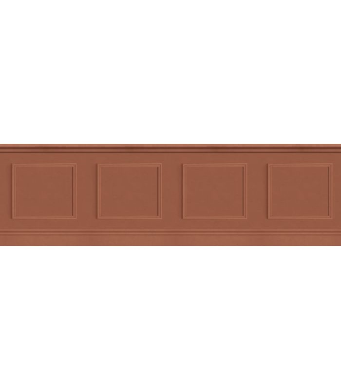 Panoramique LA BIBLIOTHEQUE TERRE DE SIENNE - Collection WONDERWALLS 2 - CASADECO - Réf. WDWD200468410