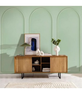 Panoramique MOULDING ARCH VERT S 106X250 - Collection RELIEFS - CASELIO - Réf. RLF106347040