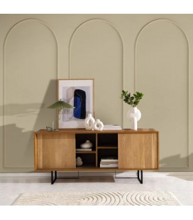 Panoramique MOULDING ARCH BEIGE M 106X280 - Collection RELIEFS - CASELIO - Réf. RLF106341041